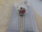 640694 Misros Dp Kh Nostalgic Warehouse Porcelain Solid Brass Dummy Knobset Rose 640697161754