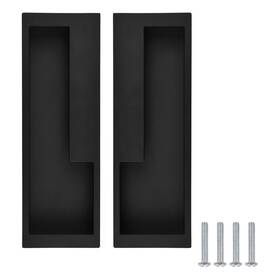 W-mf002008-us Morobor Zinc Alloy Barn Door Handles 2pcs Hidden Cabinet With
