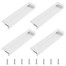 W-mf003107-us Morobor Tatami Hidden Door Handles 4pack Modern Style Embedded Handle Recess