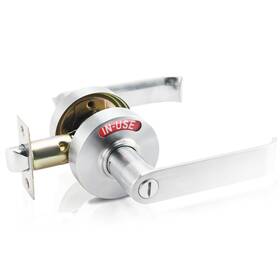 Madl09 Mrarm Stainless Steel Bathroom Privacy Indicator Handle Lock - Vacant Occupied