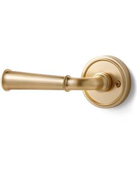Mrml 730763829753 Brushed Gold Passage Door Handle Interior Hall Closet Kitchen Pantry Hallway