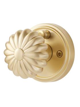 Mrml 730763830292 Brushed Gold Privacy Door Knob Interior Light Handle Bedroom Bathr