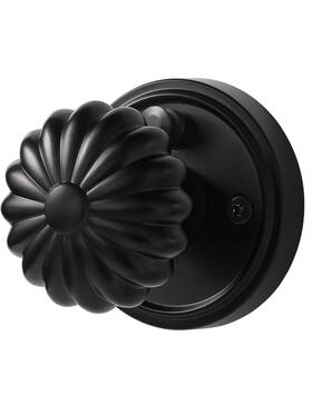 Mrml 730763830315 Black Privacy Door Knob Interior Handle Bathroom Bedroom Doorknob