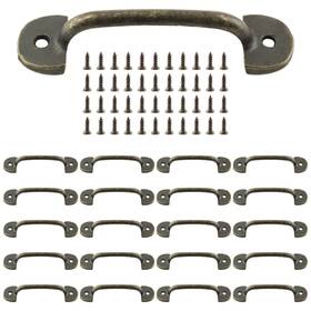 Qzd168 Murtenze 20 Pcs 1.9 Inch Mini Decorative Handles Bronze Vintage Drawer Pulls