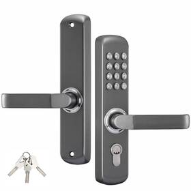 Mx230g Mutex Security 749363931674 Mechanical Door Lock - Both Keyless Keypad Or Key Ent