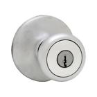 N-a Kwikset Mobile Home Entry Knob In Satin Chrome 883351134576
