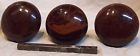 C1855 Nashua Antique Ceramic Door Trio Cast Shank Knob Bennington Lock Iron