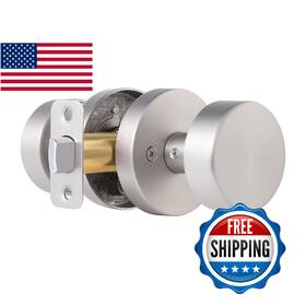 B0d1my2rwz Naubea Satin Nickel Passage Door Knob Brushed Interior Handles Non-locking