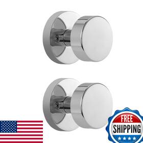B0dfwbv6p1 Naubea 2 Pack Polished Chrome Dummy Door Knobs Interior Modern Round Handles Clo