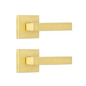 Pls01sb-dm Ncsen Gold Door Handles Interior Dummy Lever For Closet Non Locking Handle