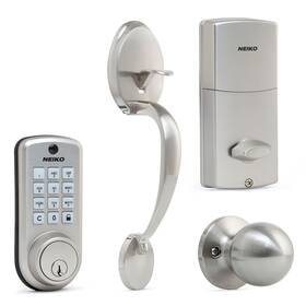 52906a Neiko 816914023574 Digital Door Lock Keyless Entry Electronic Keypad Front D