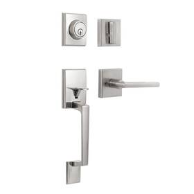 Usam002 Neutype Front Door Handle Set Entrance Lock Satin Nickel Heavy Duty Entry Ha