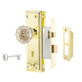B0c2y6vv6f Newliplace Mortise Lock Set Crystal Glass Knobs Antique Vintage Style Interio