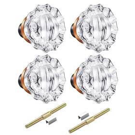 B0cz5y4s6q Newliplace 2 Pack Mortise Lock Glass Door Knobs Replacement Set Vintage Crystal