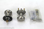 V-01-a1-0-brn Nickel Hardware Set Doorhandle Brushed Colonial Fusion Crest
