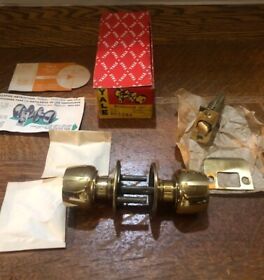 Nos Yale Bedroom Set Door Knob Set-br5284 Iob