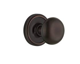Passage-2.75 Nostalgic 640697084367 Warehouse 708436 Classic Rosette New York Round Door Knob In T