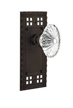 Privacy-2.75 Nostalgic 640697147666 Warehouse 714766 Inch Oil-rubbed Bronze Craftsman Plate With Oval