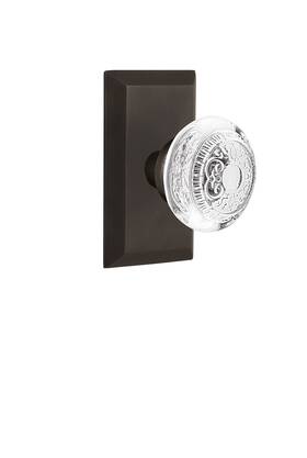 Nostalgic 640697507637 Warehouse 750763 Studio Plate Surface Mounted Oil-rubbed Bronze