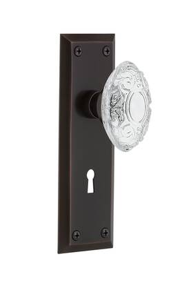 Nostalgic 640697550770 Warehouse 755077 New York Privacy 2.75 Inch Timeless Bronze