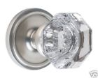 703556 Nostalgic Warehouse Dbl Nickel Crystal Dummy Knob