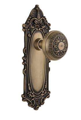 705209 Nostalgic Warehouse Victorian Plate With Egg And Dart Knob Single Dummy Antique Brass 705209 Nostalgic Warehouse Victorian Plate With Egg And Dart Knob Single Dummy Antique Brass