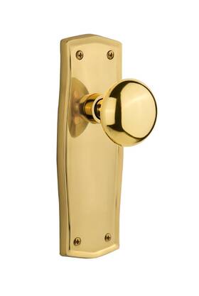 705379 Nostalgic Warehouse Prairie Plate With New York Knob Passage - 2.375 Inch Unlacqu
