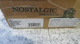 Nostalgic Warehouse 640697048147 Classic Rosette Waldorf Octagonal Round Door Knob
