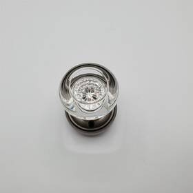 Passage-2.375 Nostalgic Warehouse 640697122014 712201 Inch Antique Pewter Classic Rosette