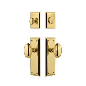 Nostalgic Warehouse 640697846675 New York Plate And Homestead Door Knob
