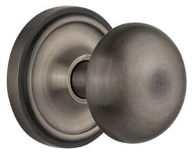 704798 Nostalgic Warehouse Clanyk Sd Nk New York Solid Brass Single - Grey
