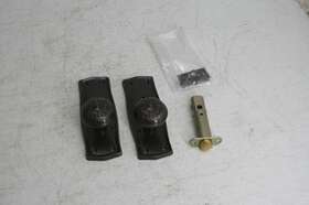 706304 Nostalgic Warehouse See Notes Prairie Plate With Keyhole Egg And Dart Knob Mortise