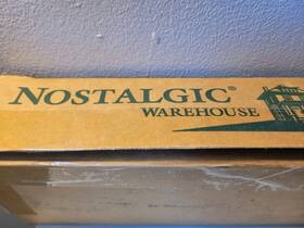 719425 Nostalgic Warehouse New York F Grip Entry Set Backset - 2.375 Inch Read