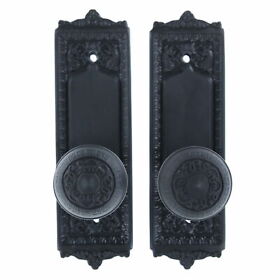Nostalgic Warehouse Egg And Dart Plate With Keyhole Deco Knob Single Dummy