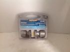 Not Applicable Defiant Bed And Bath Locking Interior Stainless Steel Door Knob 780305766367