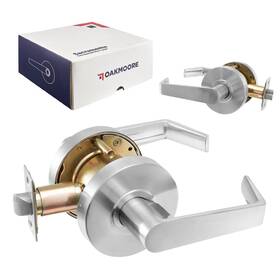 Oakmoore 733569375738 Office Commercial Door Handle Passage Function Grade 2 No Lock/key Fo