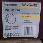5405-102-pass Oiled Rubbed Passage 8 Bronze 2 " Baldwin Latchset 3 Knob