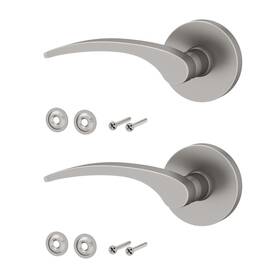 Okun 810165453050 Brook Dummy Door Handle 2 Pack Left-handed Non-turning Lever For Closet