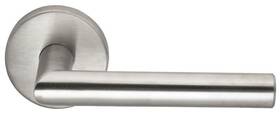 0.sd32d Omnia 12/0.sd32d 12sd Non-turning One-sided Door Lever - Stainless Steel