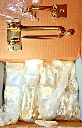 316.00.3 Omnia 316/003.3 316.00 Box Of 5 Hotel Night Security Latch For Eleroys Door Nos