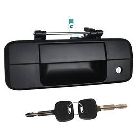 A-0010 Omozone Tailgate Handle Liftgate Latch With Key Lock Cylinder Compatible