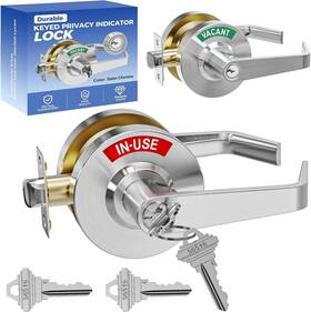 Oc-6583mk2 Onedaful Keyed Entry Commercial Indicator Door Handle Heavy Duty Lever