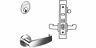 Op2030611 Openskies Office Mortise Trim Only With Lever And Ln Rose