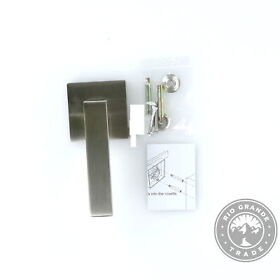 Lever-01 Open Box Probrico Heavy Duty Square Privacy Door Lever In Satin Nickel