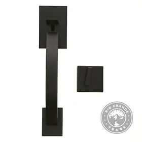 Open Box Tmc Front Door Inactive Entry Reversible Dummy Handleset In Black