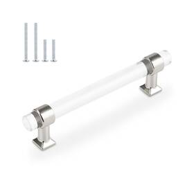 Pd-acry301-hpc-128-30pack Orger 30 Pack Acrylic Cabinet Pulls Kitchen Hardware Drawer Silver Chro