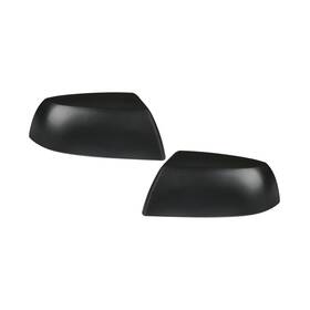 Hsj-004 Osompar Textured Black Outer Rear View Mirror Cover Cap Front Driver Passeger Side Fo