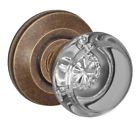 P-29-z2-0-mdb Fusion Hardware Elite Collection Flat Iron Glass Passage Knob With
