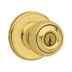 400p36alrcsk3bx Pack 3 Kwikset Polished K3 - Brass Boxed Entry