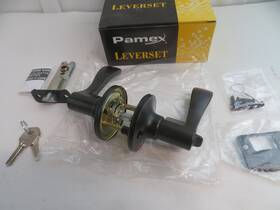Flye000l Pamex Leverset Naples Entrance Lock Oil Rubbed Bronze Flye000l Pamex Leverset Naples Entrance Lock Oil Rubbed Bronze